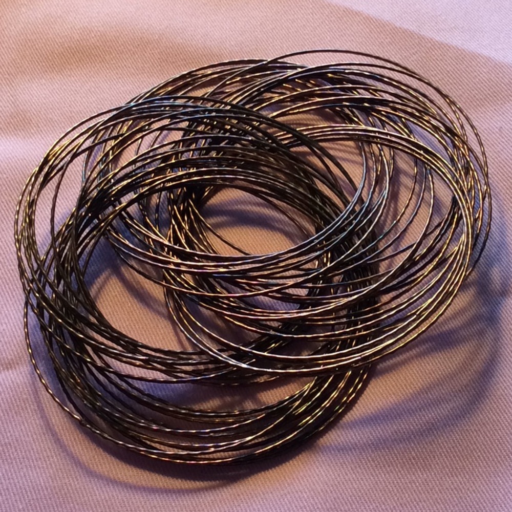 Bronze Bangle Bracelet